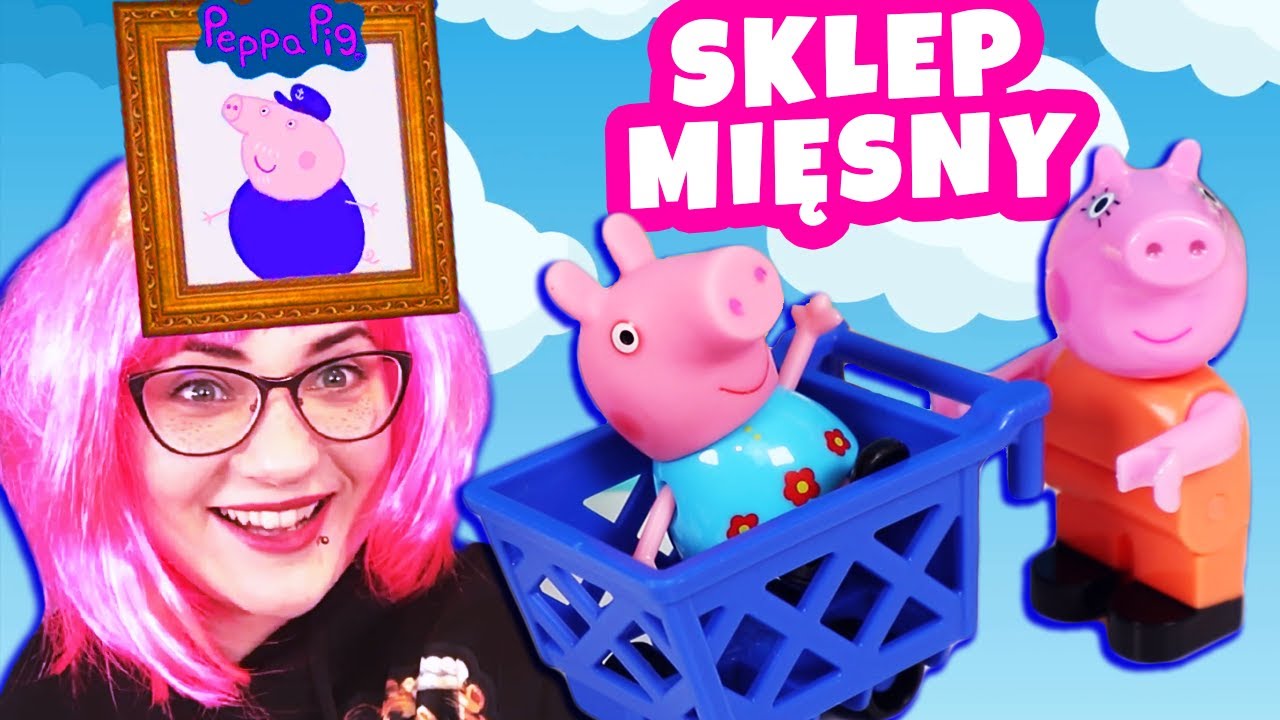 ŚWINKA PEPPA NIE DLA DZIECI 🐷 SKLEP MIĘSNY 🥩 miss Aga