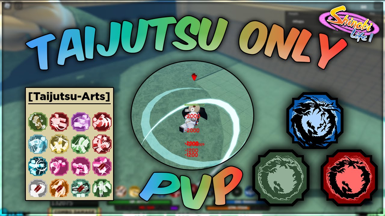 TAIJUTSU ONLY IN COMPETITIVE | Shinobi Life 2