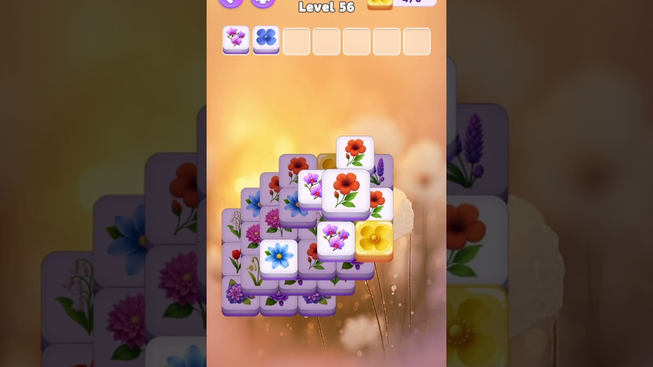 Level 56 in Tile Blossom: A Floral Frenzy Awaits! 🌷✨"