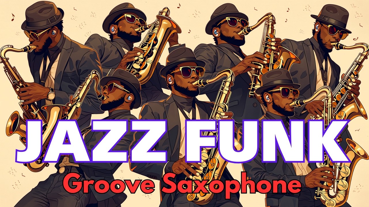 Jazz Funk / Saxophone / Groove 068 / music / work / study /【Playlist】