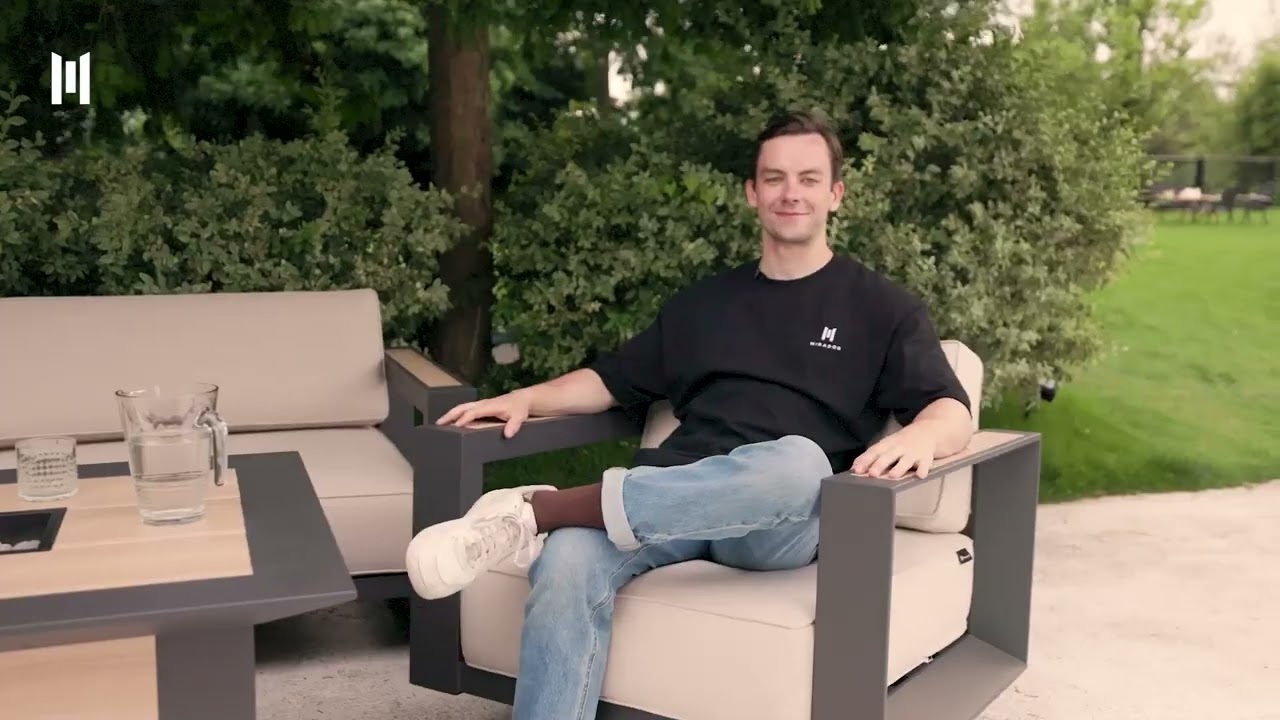 Mirador Outdoor Furniture | 4-piece Conversation Set 