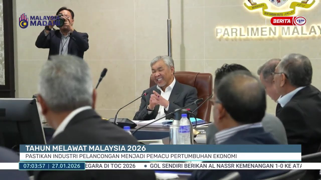 27 JAN 26 -BP- TAHUN MELAWAT MALAYSIA 2026 PASTIKAN INDUSTRI PELANCONGAN MENJADI PEMACU PERTUMBUHAN