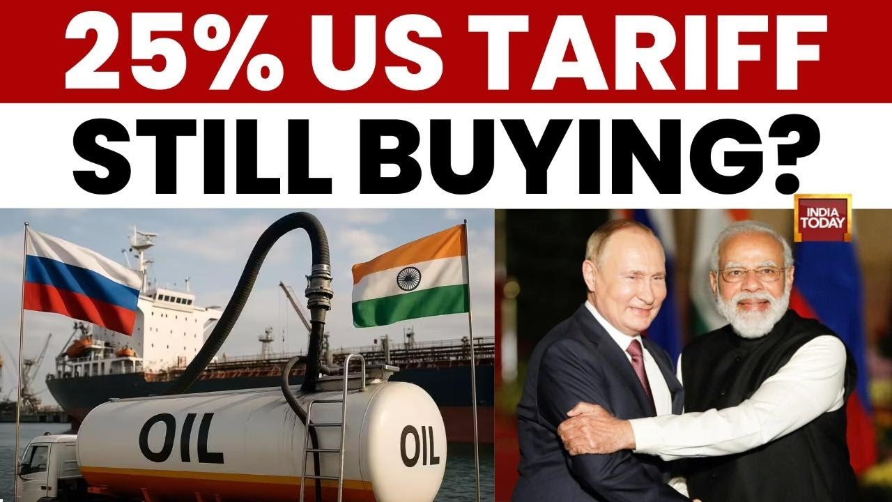 India Defies US Pressure, Continues Russian Oil Imports Amid Tariffs & Sanctions | India Today News