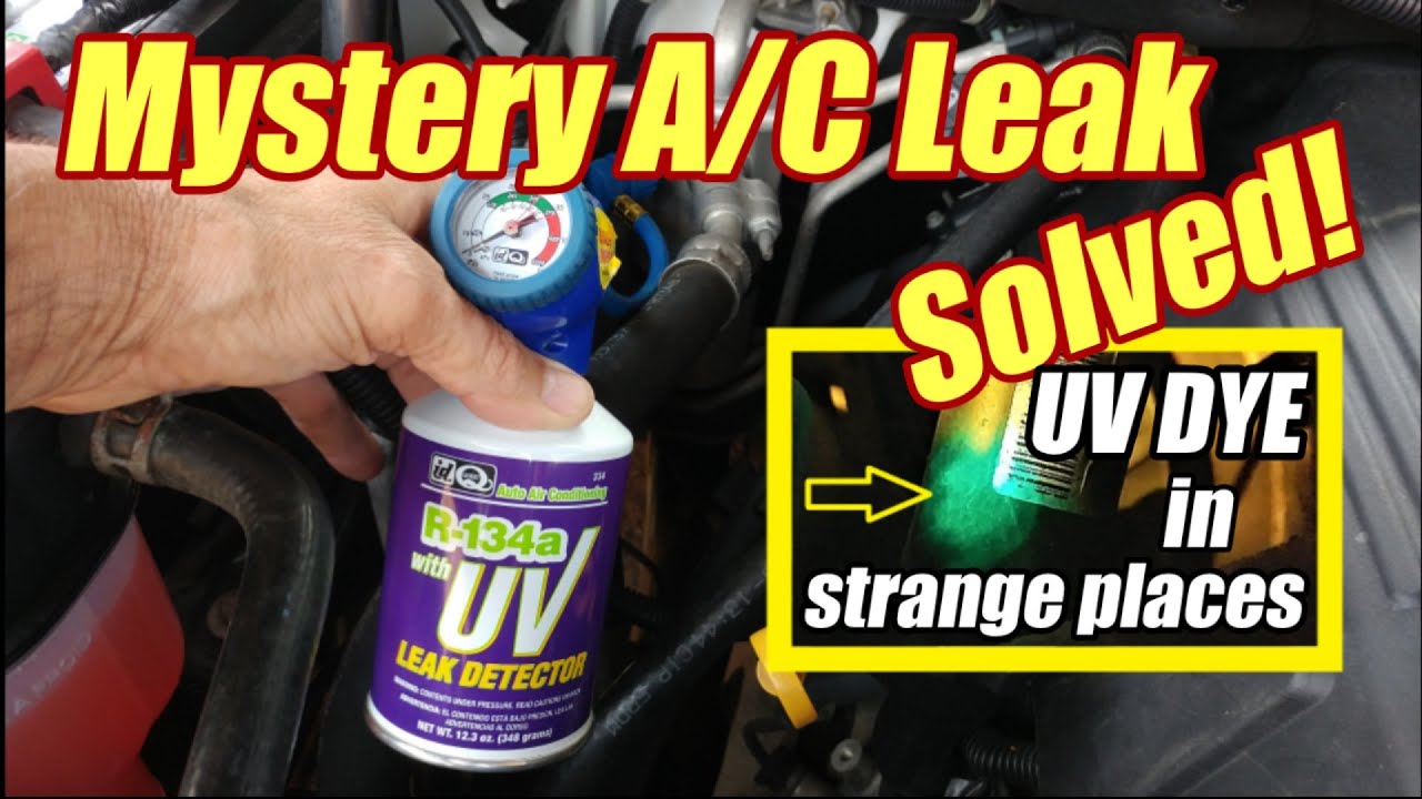 How To Find and Repair A/C Leak Chevy Suburban Tahoe Silverado GM Trucks