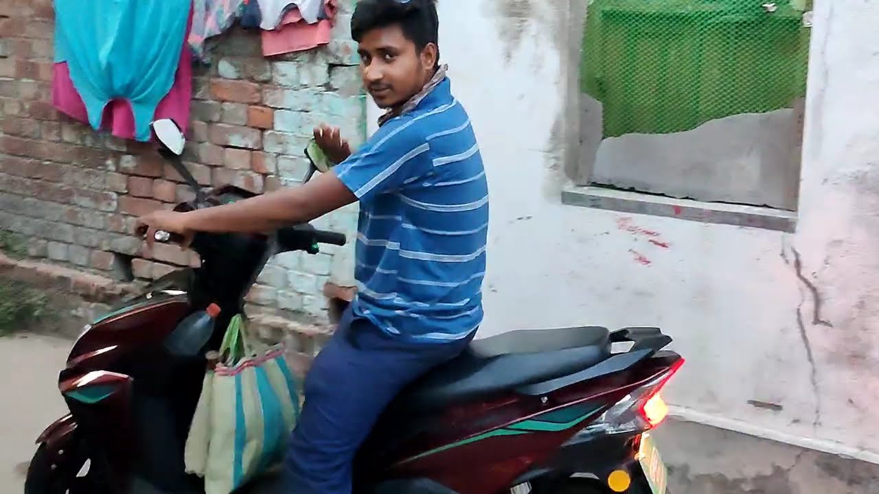 Green Invicta Electric Scooter Double Carry Mileage Test, (Climb up bridge) All Problem [Part 3] 😭😭😭