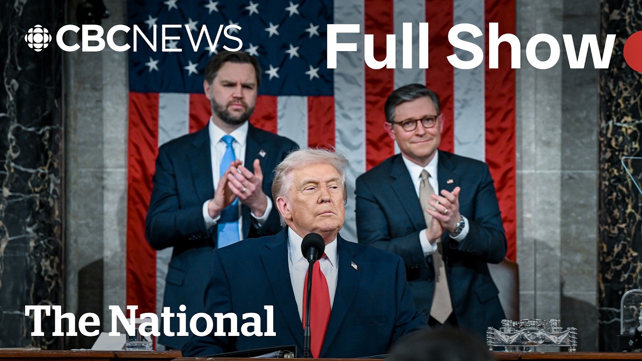 CBC News: The National | Trump gives State of the Union speech