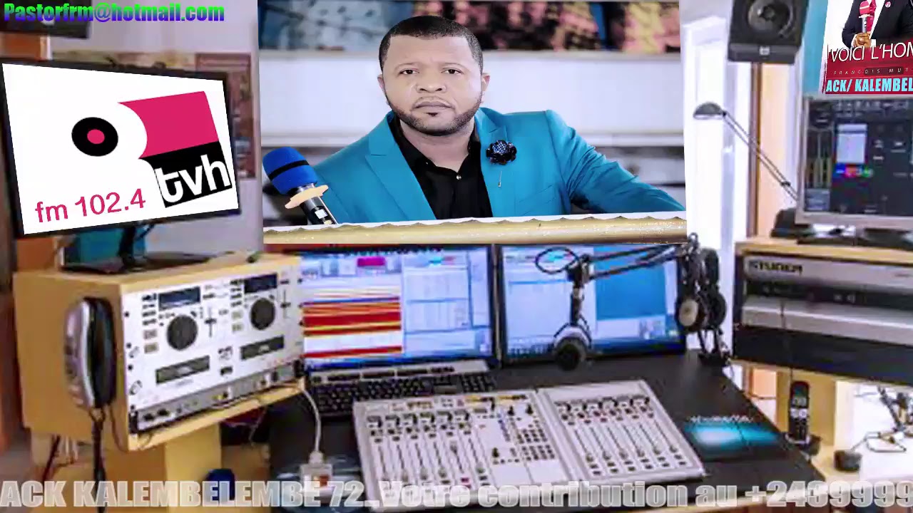 NUIT DE PRIERE A L'ACK KALEMBELEMBE LE 09/8/2018 AVEC LE PASTEUR Fran&ccedil;ois MUTOMBO VOICI L'HOMME