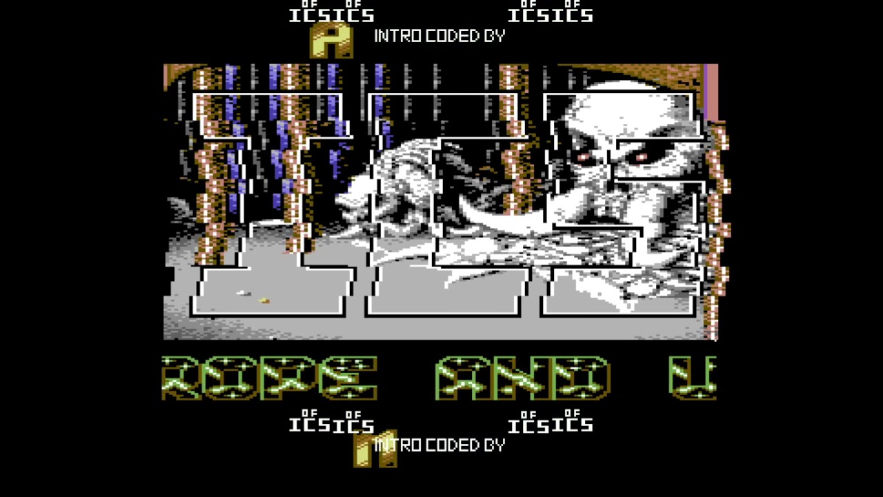 Italian Cracking Service - ICS Intro (Tusker Endsequence) | C64 Crack Intro