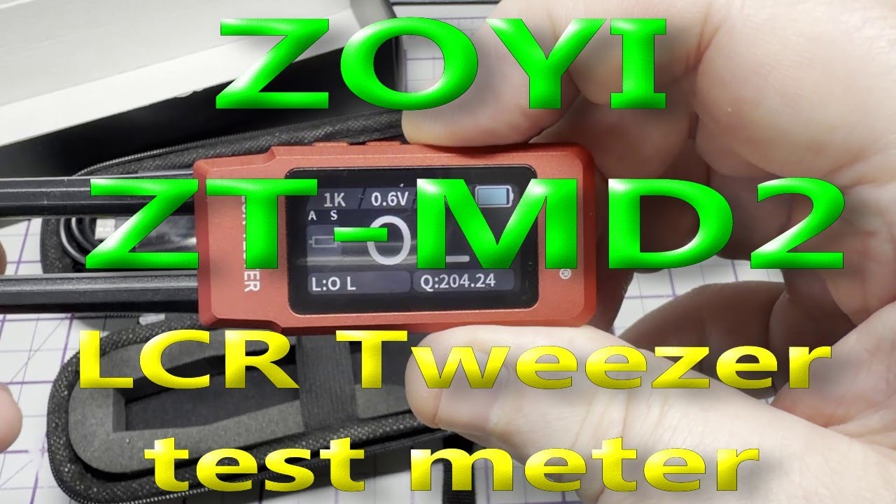 ZOYI ZT-MD2 - Измеритель LCR-пинцета - тестирование и обзор.