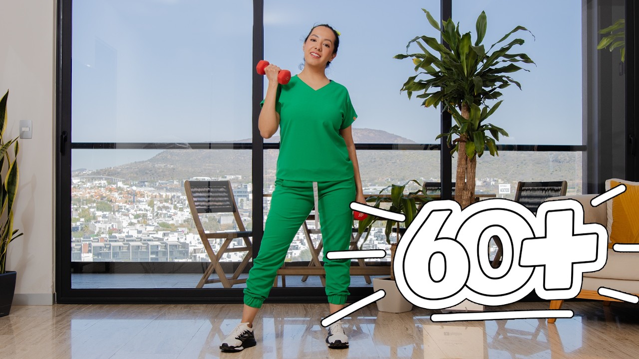 Haz este ejercicio con pesas si tienes m&aacute;s de 60 a&ntilde;os | Ejercicios para Adultos Mayores