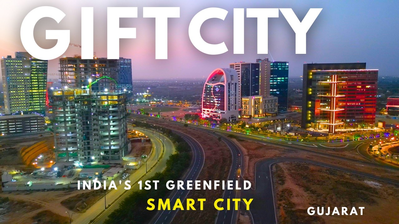 GIFT CITY | Gujarat 2026  |  India's 1st greenfield smart city | Ahmedabad | #rslive | #giftcity