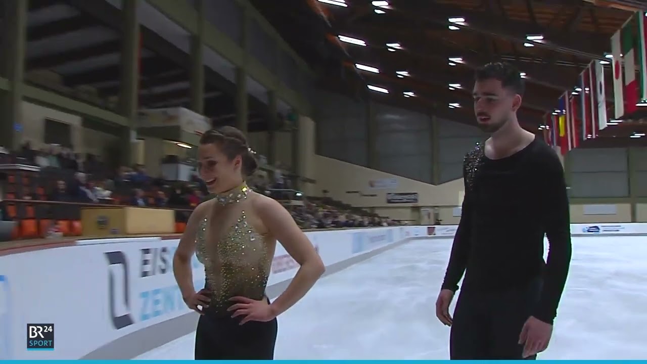 Annika Hocke & Robert Kunkel SP Nebelhorn Trophy 2025