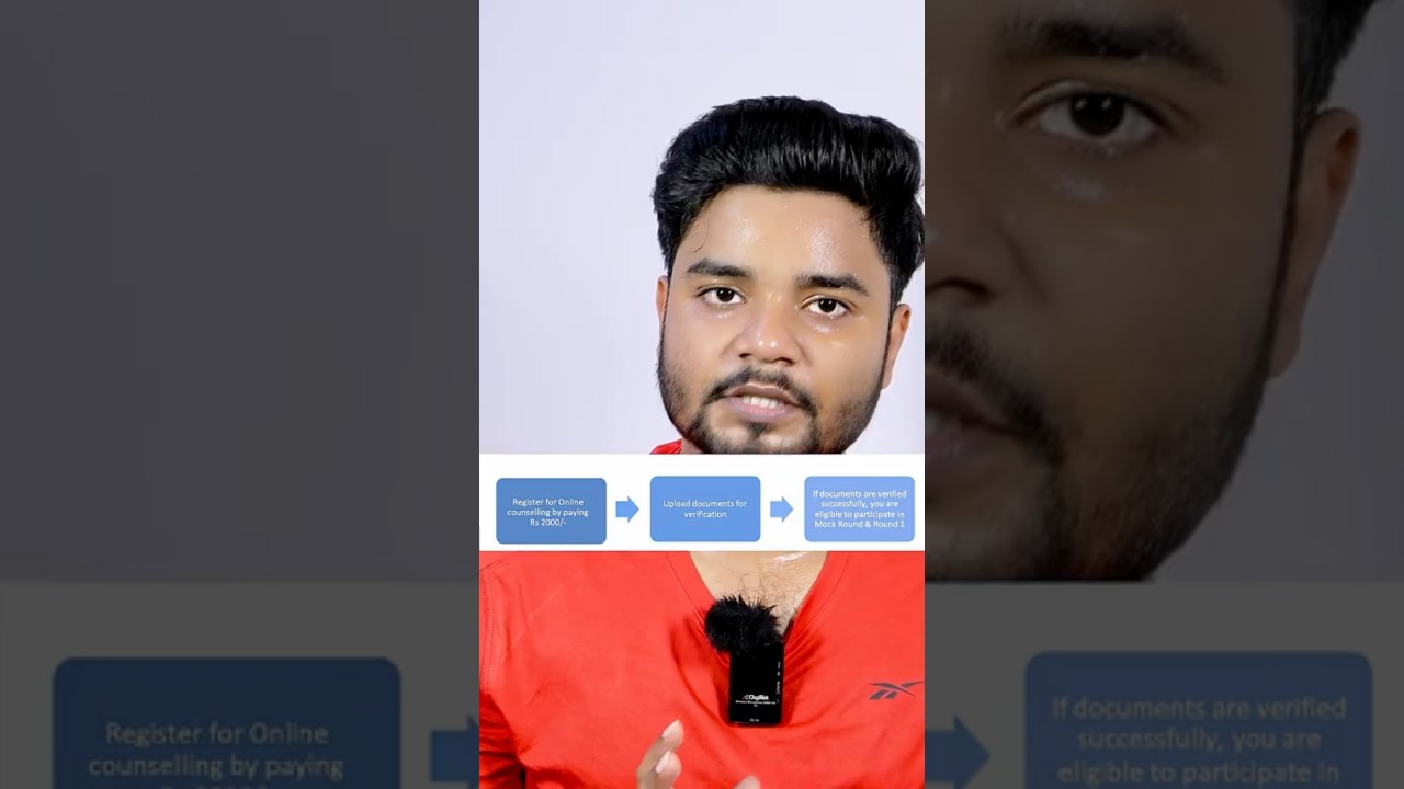 COMEDK 2025 Counselling Procedure Explained in 1 minute #Comedk
