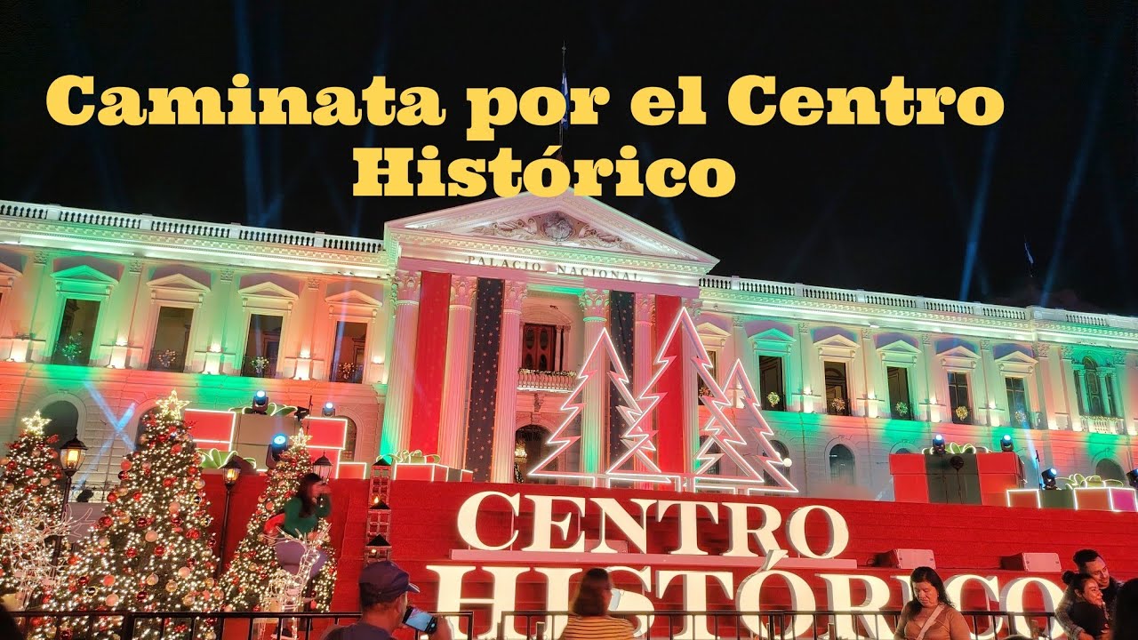Caminata por el centro histórico de San Salvador #elsalvador #villanavideña 