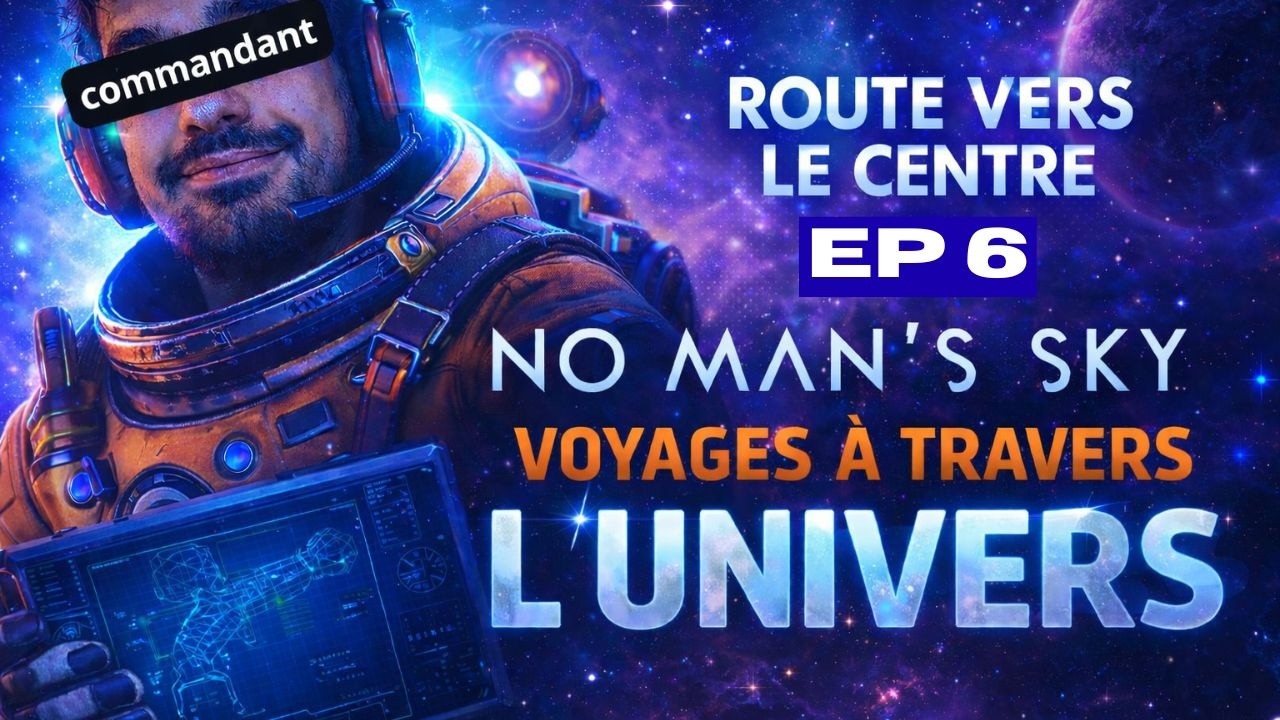 No Man's Sky Speedrun - Mode PERMADEATH /THE WAY EP 60: ROUTE VERS LE CENTRE ep6 #nocommentarygaming