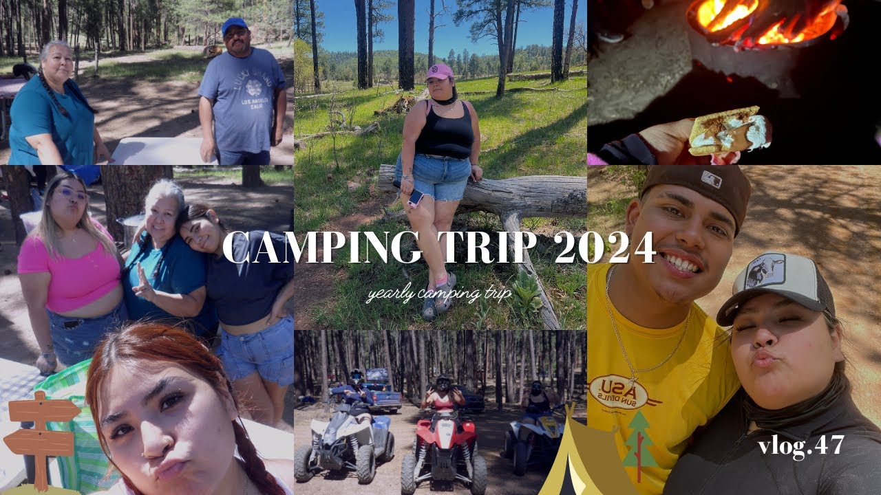 come camping with me🏕️💗 | vlog 47