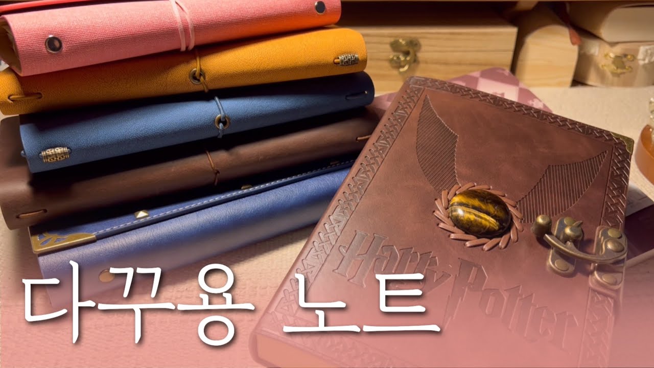 sub) 다꾸용 다이어리, 노트 구경해요| 에뚜왈스토어 | 협찬 | 문구하울 | Stationery haul | 다꾸 ASMR