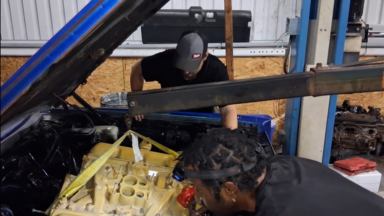 Установка двигателя Cadillac Eldorado 84 года @BigJackofalltrades