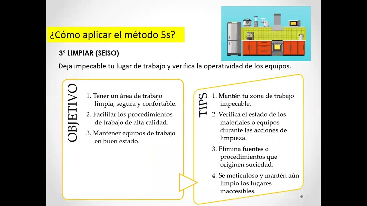 Capacitación orden y limpieza