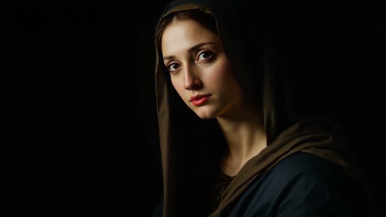 Ave Maria in Quiet Faith – Gentle Female Gregorian Chant for Prayer & Sleep 🌙🕯️