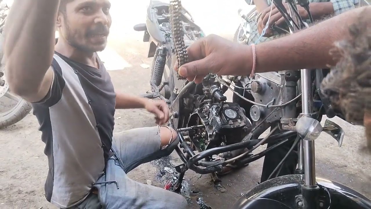 Bajaj Discover 100 Full Engine Fitting| Discover 100t engine rebuild | discover engine fitting