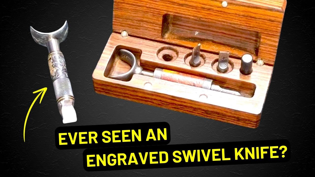 Leather Tools Swivel Knife Collection - Part 4 - History of Leathercraft