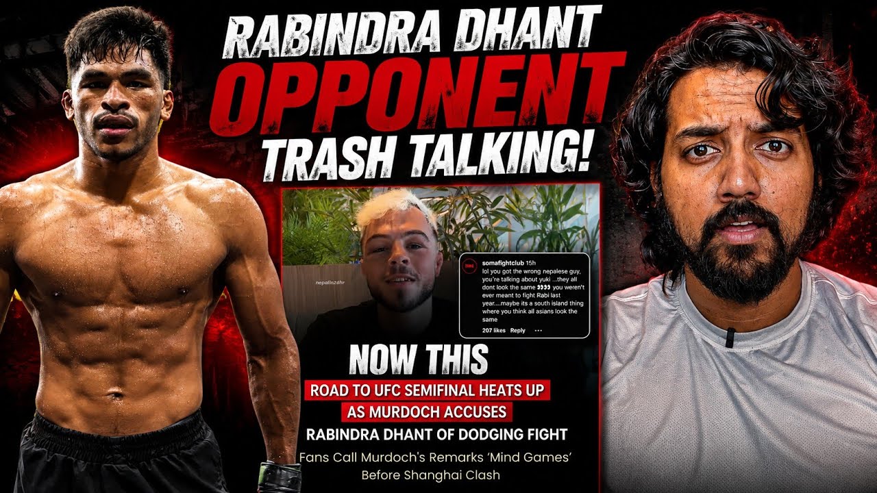Rabindra Dhant UFC Opponent TRASH TALKING! | Cricket DESTROYING Other sports in INDIA? 🇮🇳