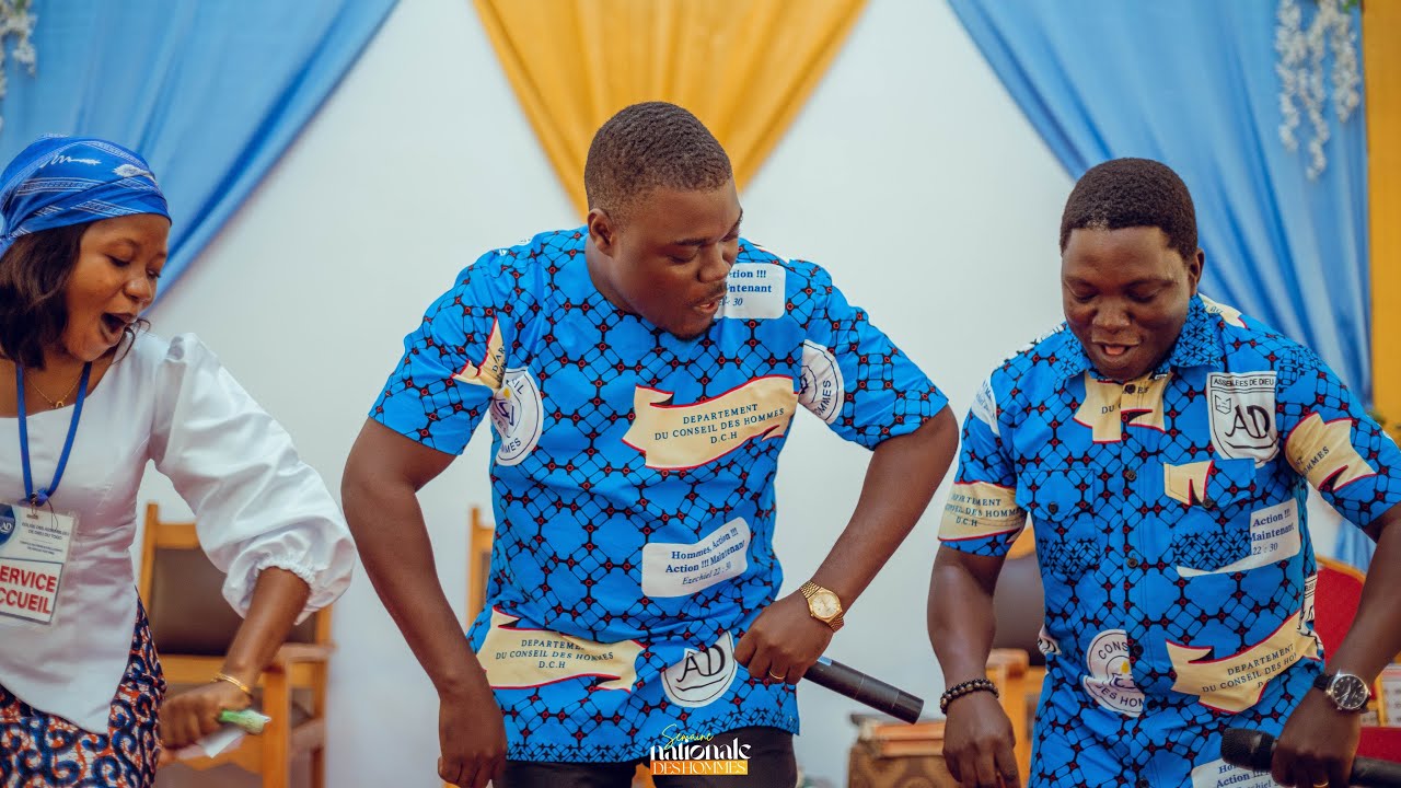 Chorégraphie du chant MINISTER MATHIEU - MAWULI