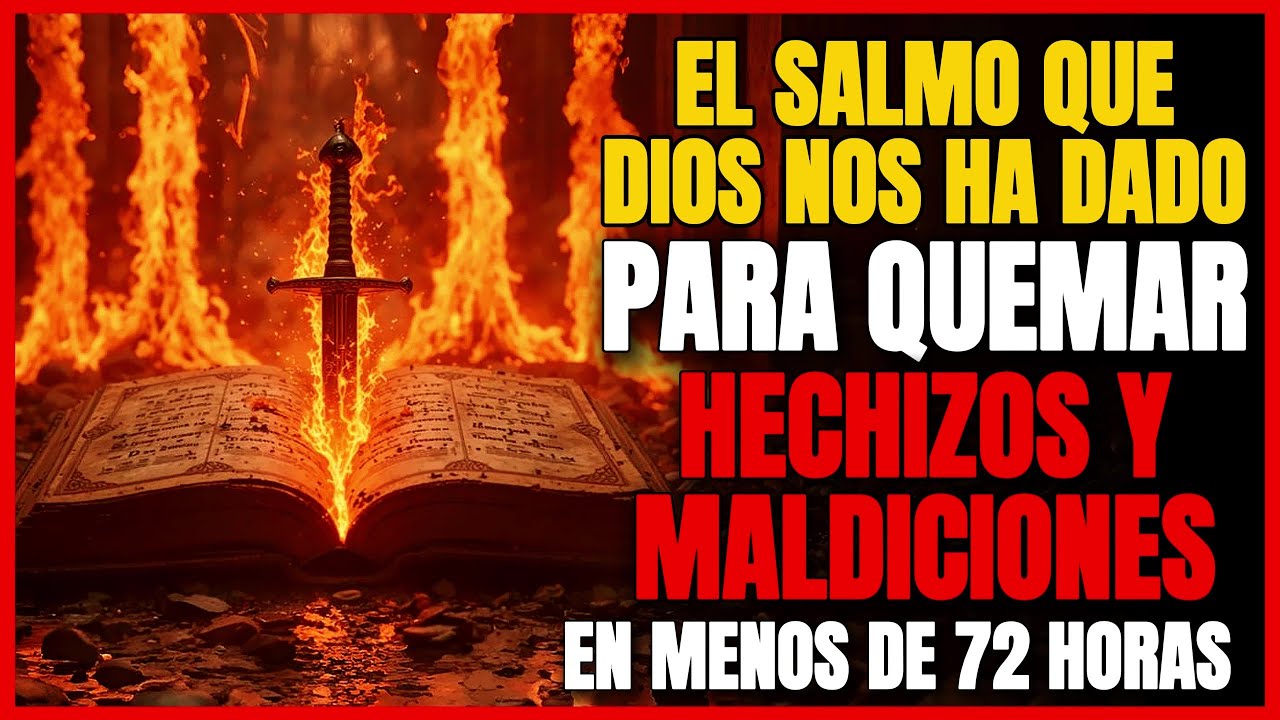 🔥SALMO 91: LA ORACIÓN QUE INCINERA HECHIZOS, MALDICIONES Y VUDÚ | Hace Efecto en 3 Días