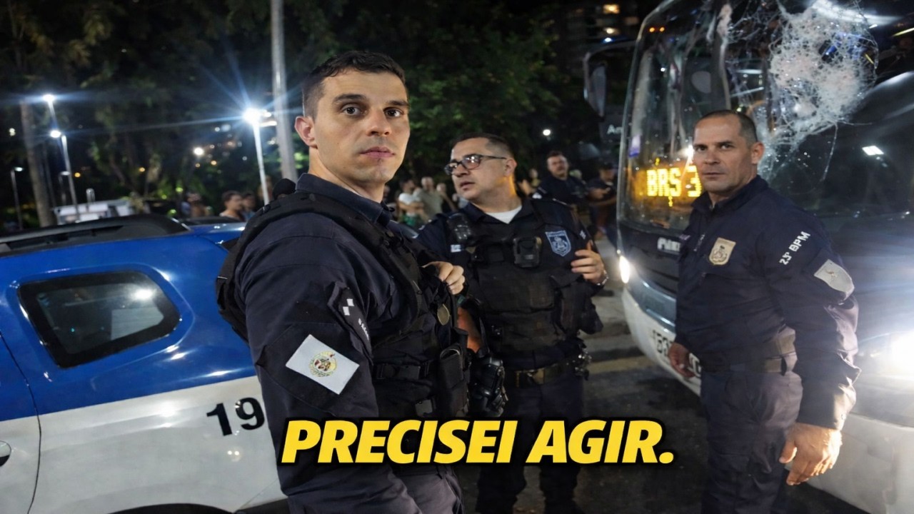 Vi um ônibus arrastando uma moto por metros e não consegui ignorar PRECISEI AGIR