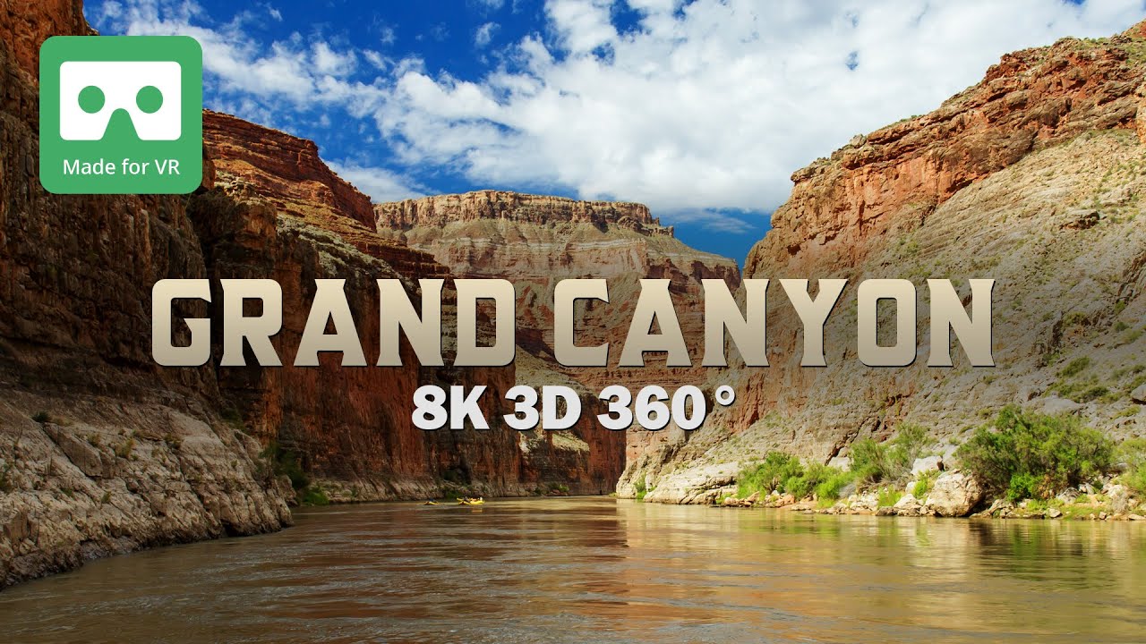 Гранд-Каньон: ремастеринг в 8K 3D 360