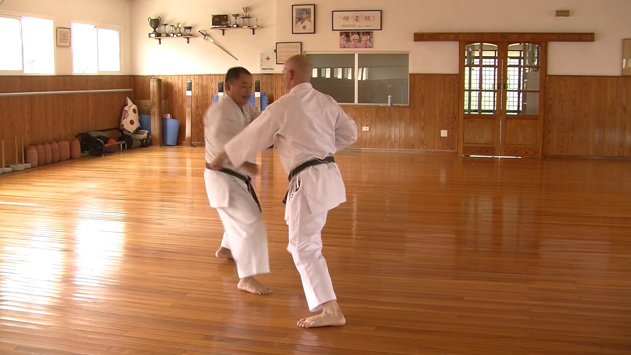 Bunkai Seiyunchin  Ryoichi Onaga Sensei, Hanshi 9º Dan