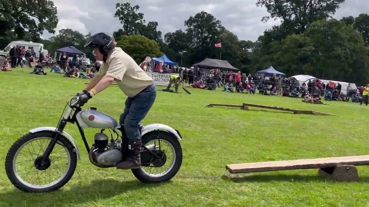 Founders Day at Stanford Hall July 23rd 2023 - Trials Demonstration