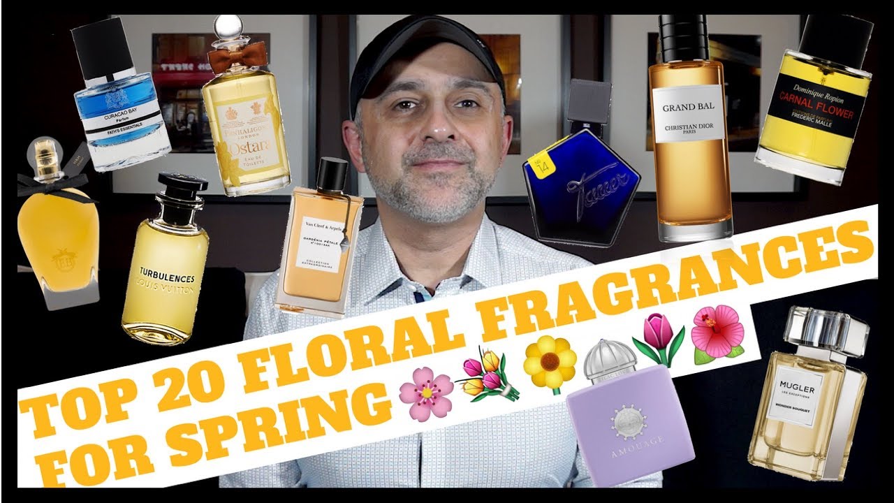 Top 20 Floral Fragrances Perfumes for Spring | Floral Perfumes To Wear This Spring
