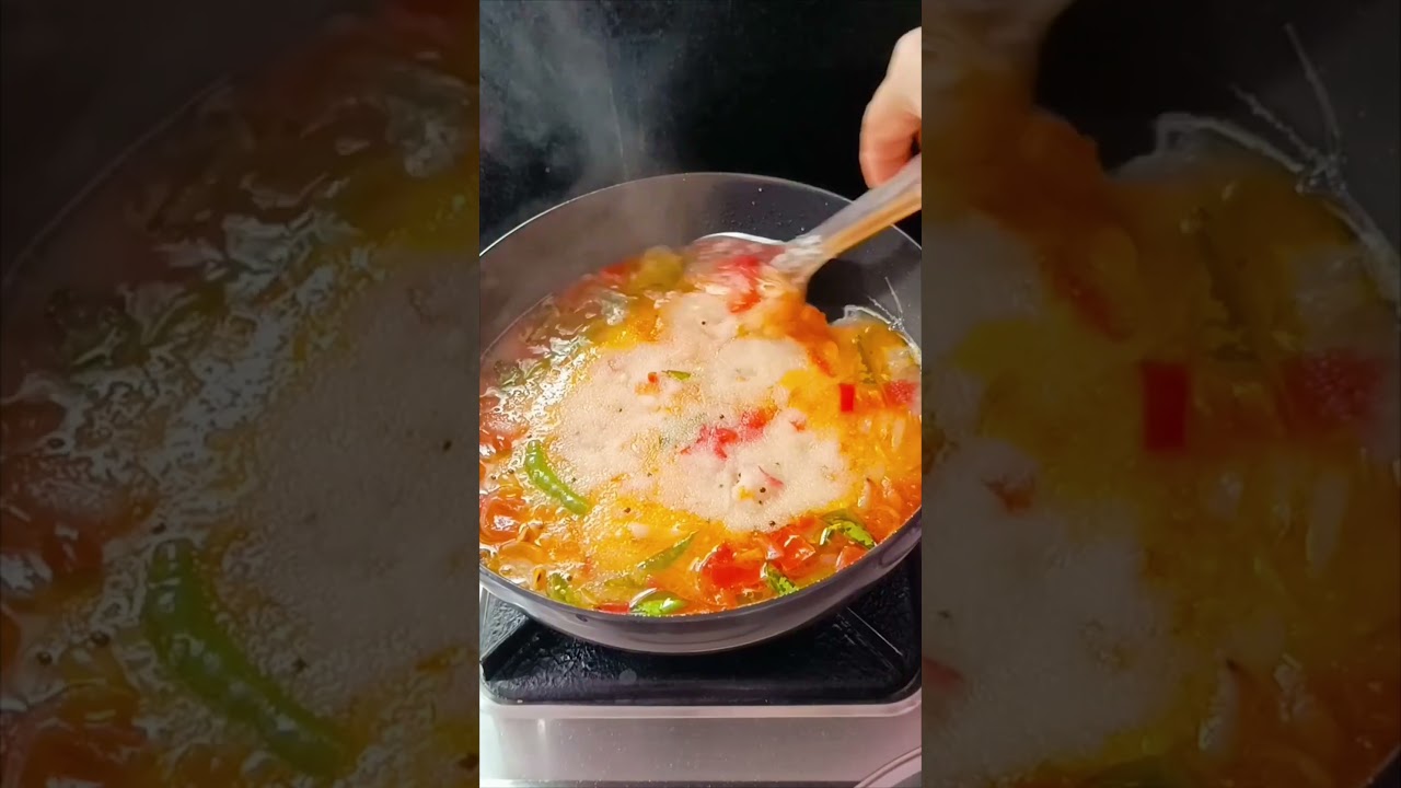 Tomato bath with palli chutney #youtubeshorts #food #shorts
