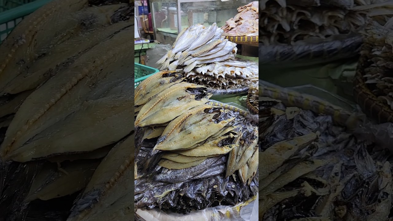 Dried Fish Market 🇵🇭 Naga City People's Mall 