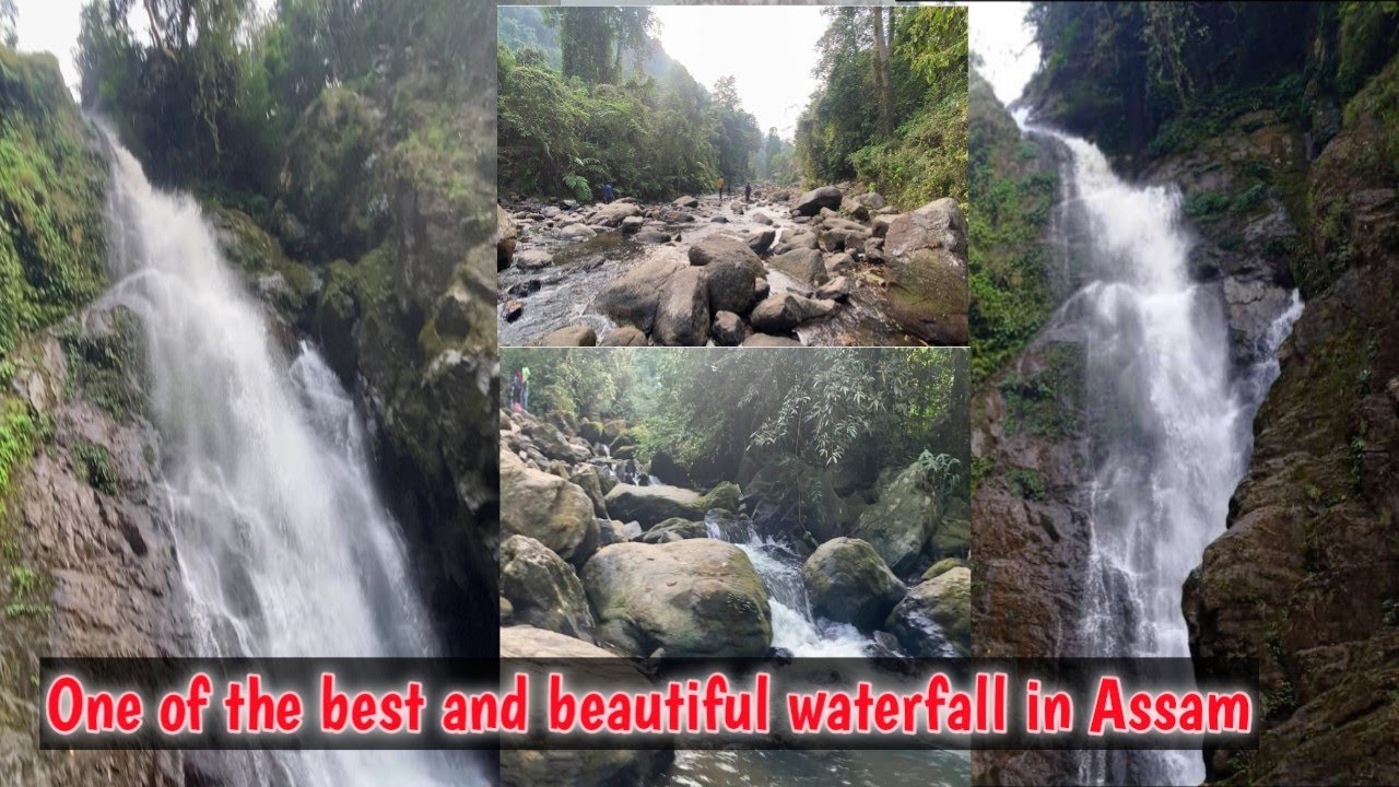 Waterfall In Assam | Chapanalla Champawati waterfall |One ofthe bestand beautiful waterfall in Assam