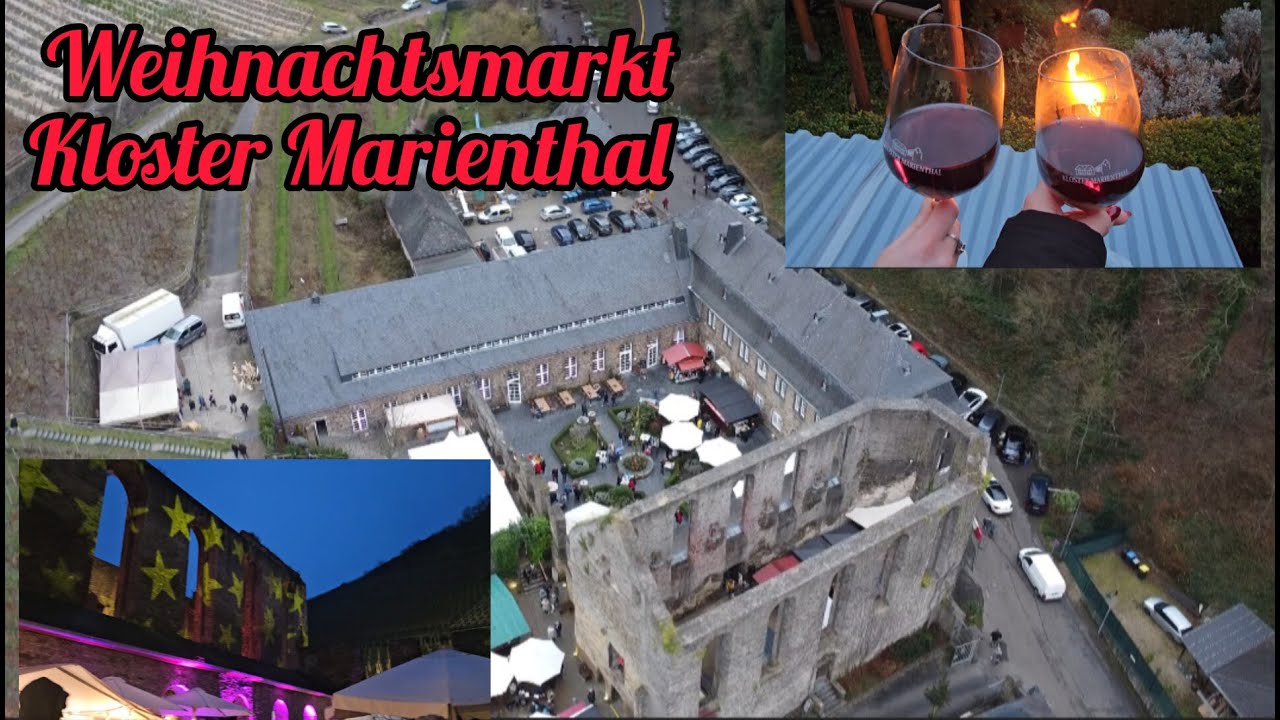 Xmas Vlog 🎅- Die besten Weihnachtsmärkte- Lohnt sich Weihnachtsmarkt Kloster Marienthal?