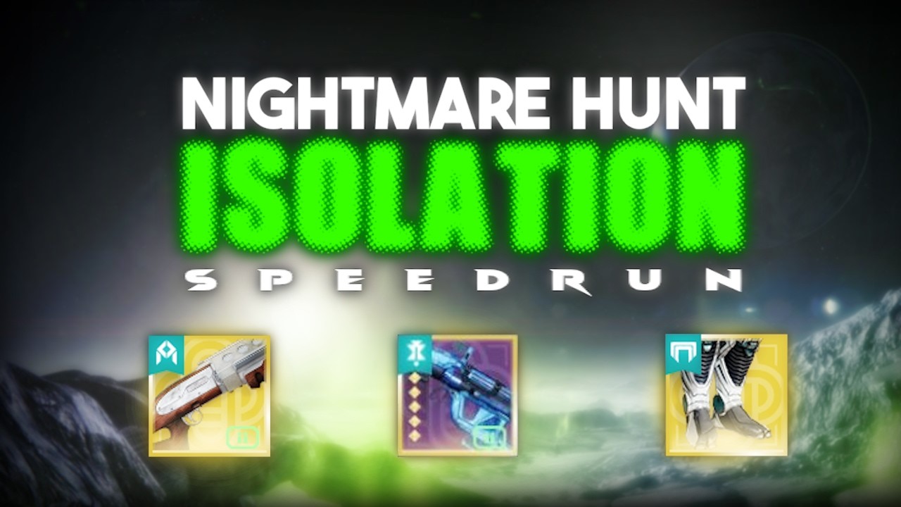 Nightmare Hunt Isolation Speedrun WR (1:11)