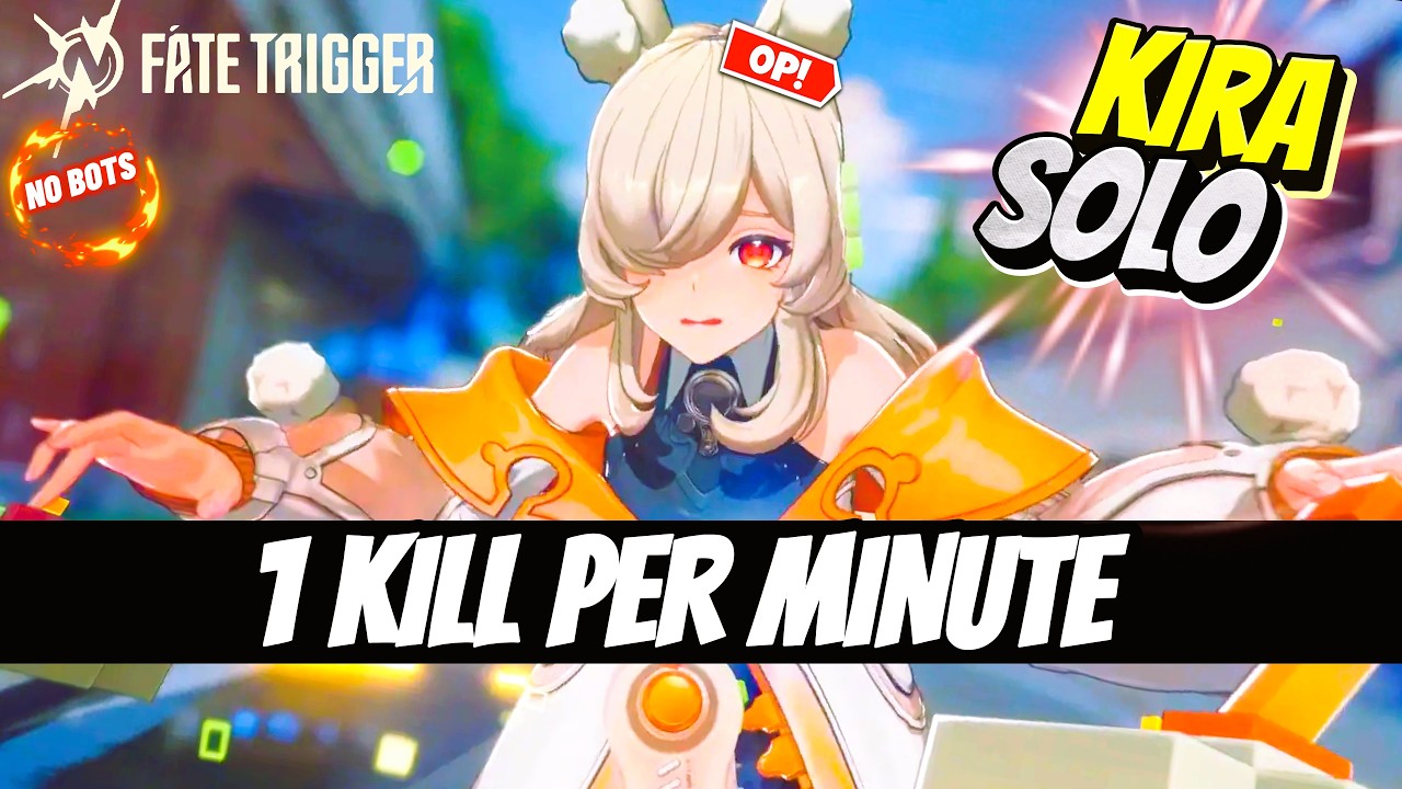 FATE TRIGGER *NEW* Kira Solo MVP PRO GAMEPLAY | 1 KILL PER MINUTE NO BOTS