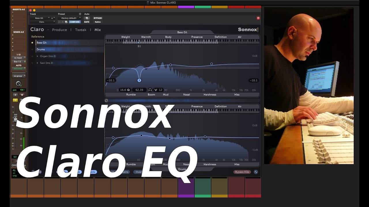 Sonnox Claro EQ:  Test and Review