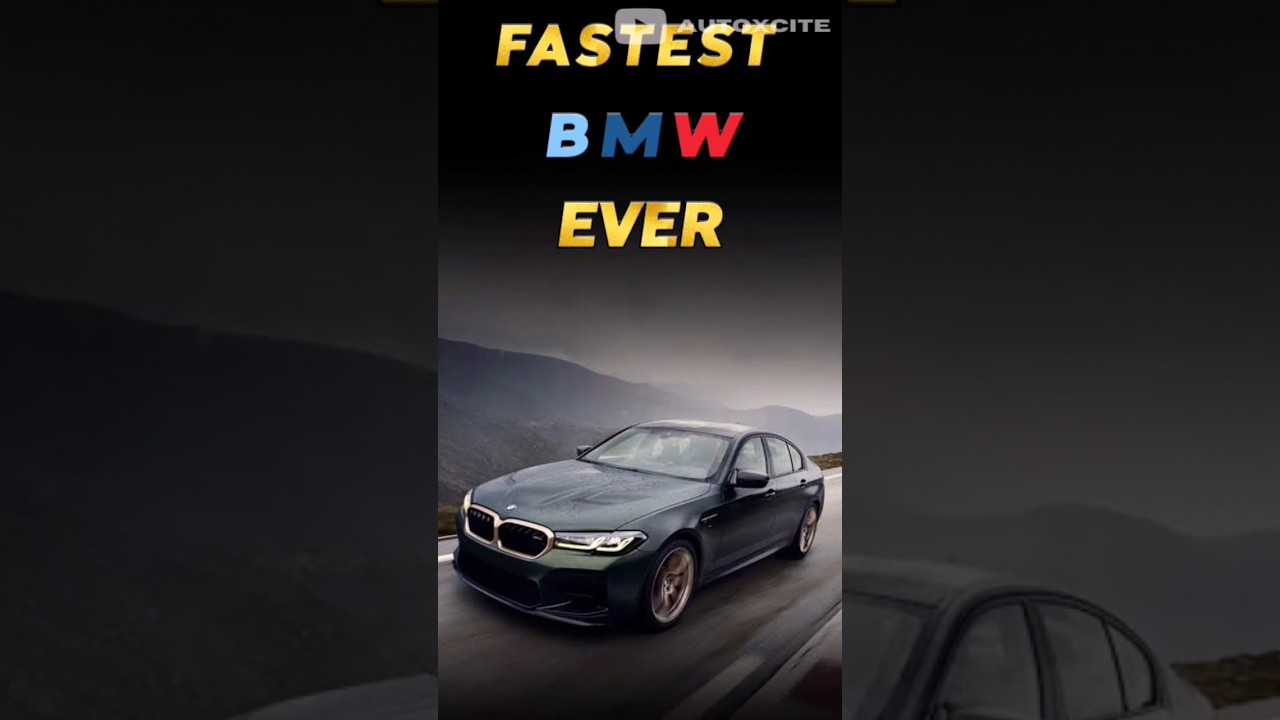 Fastest Bmw Sedan Ever made !!