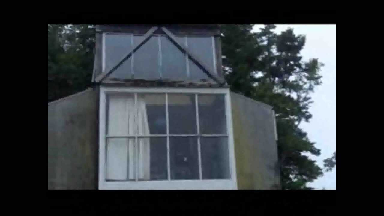 The Bolt Together House Tour (Jeff Milstein's)- a tiny/small affordable house/cabin/cottage