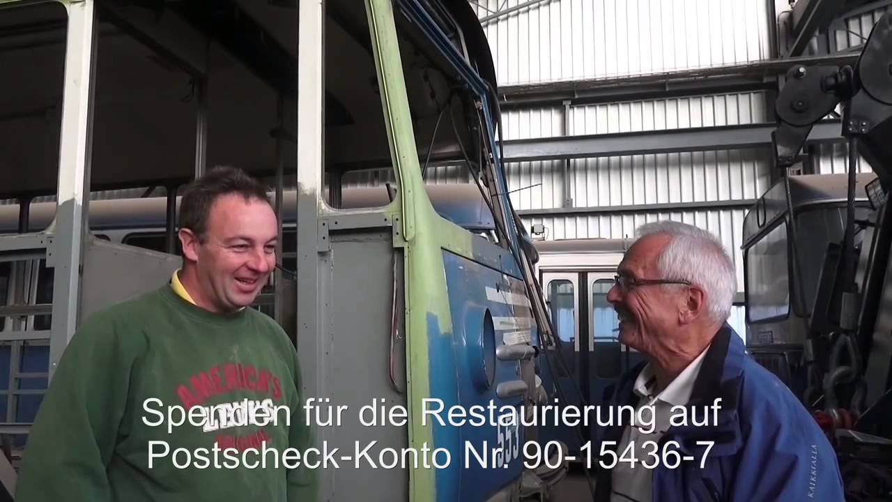 SAURER 4 GP 1954  Der erste Gelenkautobus   Original