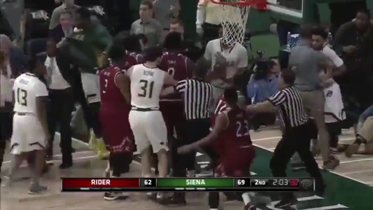COLLEGE BASKETBALL FIGHTS 2017-18
