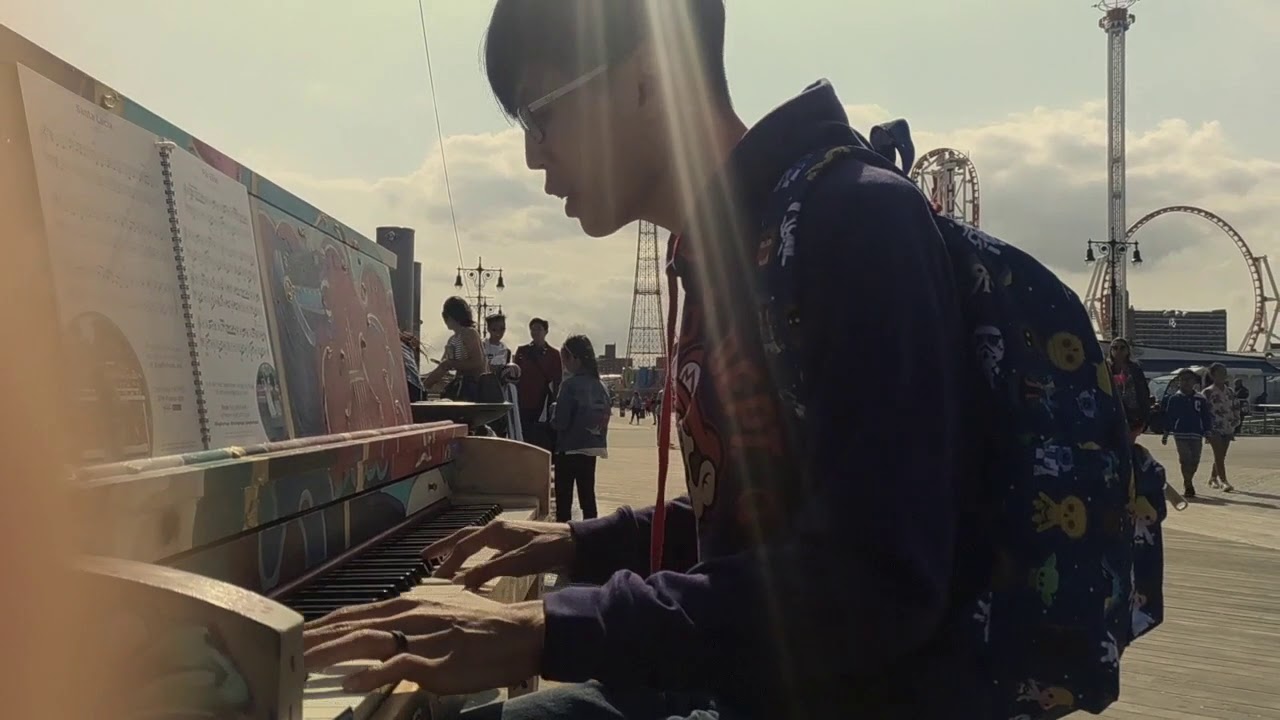 Ciudad - There's a Lonely Road to Sunday Night - Mikey Amistoso at the Coney Island Boardwalk