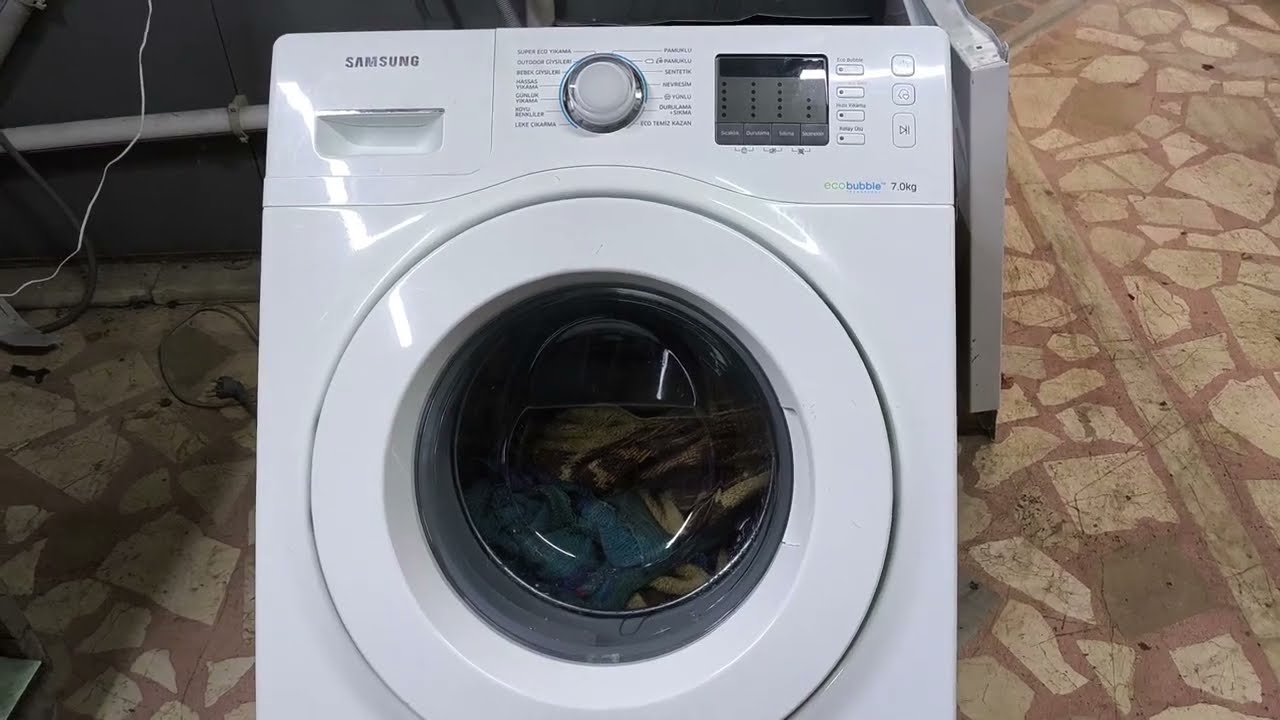 Samsung Çamaşır Makinesi Sud - 5D - Sd Kodlarının Anlamı Uygulamalı