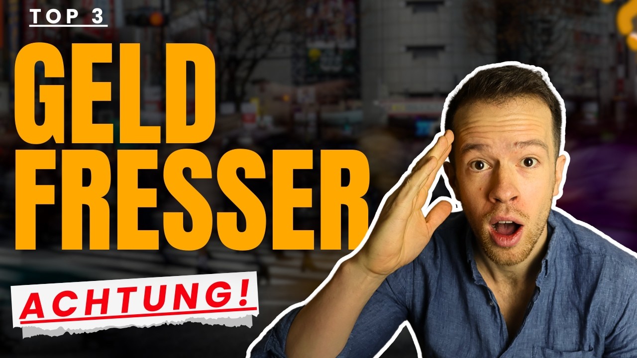 Die 3 größten GELDFRESSER – und wie du sie SOFORT stoppst!