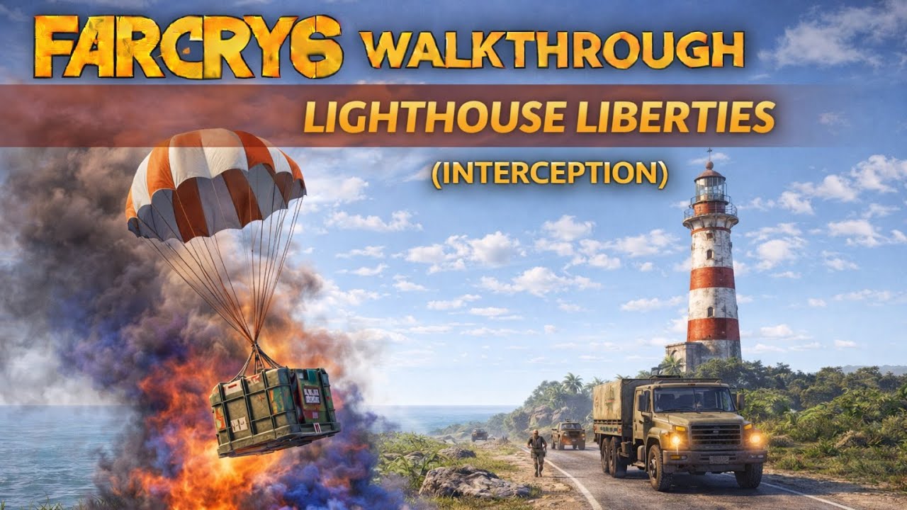Far Cry 6 – Lighthouse Liberties Interception | Side Mission Walkthrough (PS5 Gameplay)