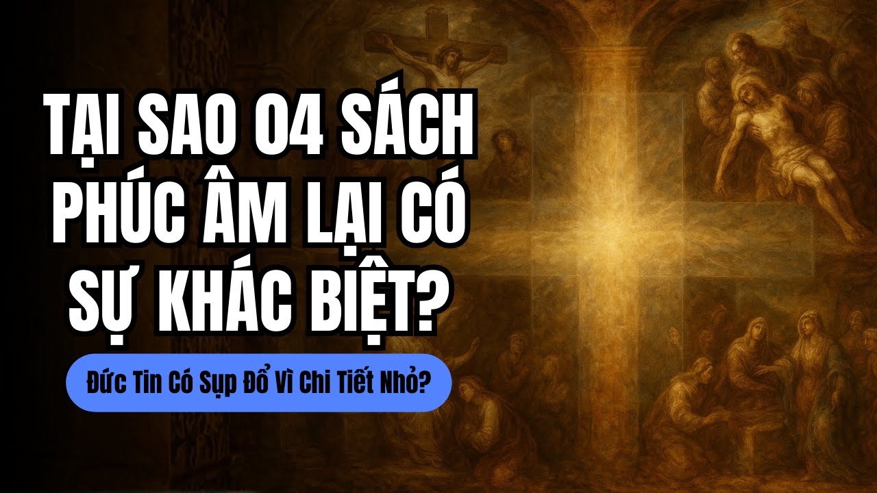 Tại Sao 04 Sách Phúc Âm Lại Có Sự Khác Biệt? Đức Tin Liệu Có Sụp Đổ Vì Chi Tiết Nhỏ?